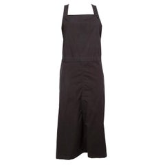 Yohji Yamamoto Y‚'s Born Product Black Dungaree Midi Dress Size M