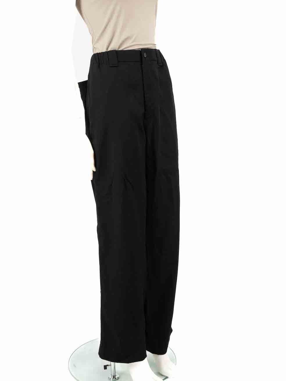 CONDITION is Very good. Minimal wear to trousers is evident. Minimal wear to the fabric with one or two small abrasions to the weave found at the front rise under the fly on this used Y's by Yohji Yamamoto designer resale item. However, due to poor