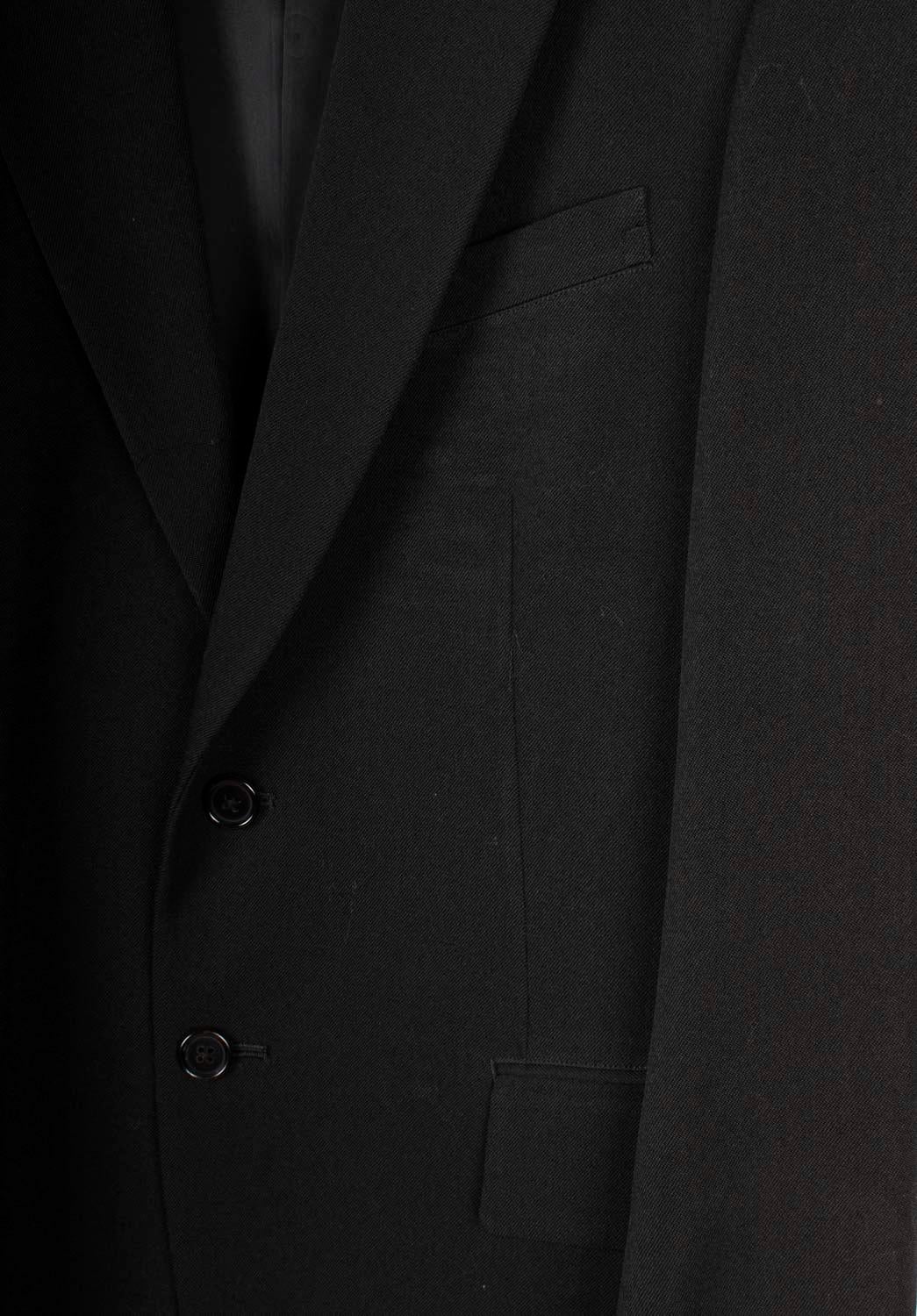 Black Yohji Yamamoto Y’s Men Jacket Casual Blazer Size 3/Large For Sale