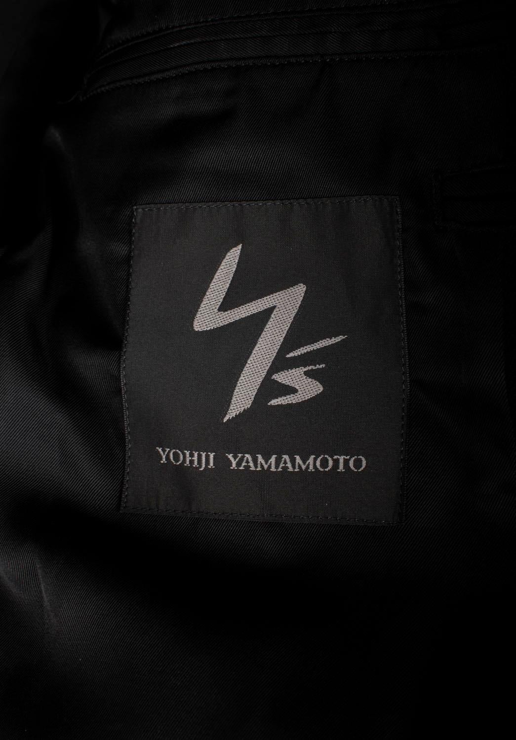 Yohji Yamamoto Y’s Men Jacket Casual Blazer Size 3/Large For Sale 2
