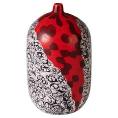 Yoichi Ohira. A unique 'Finestre Rosse' vase, 2001