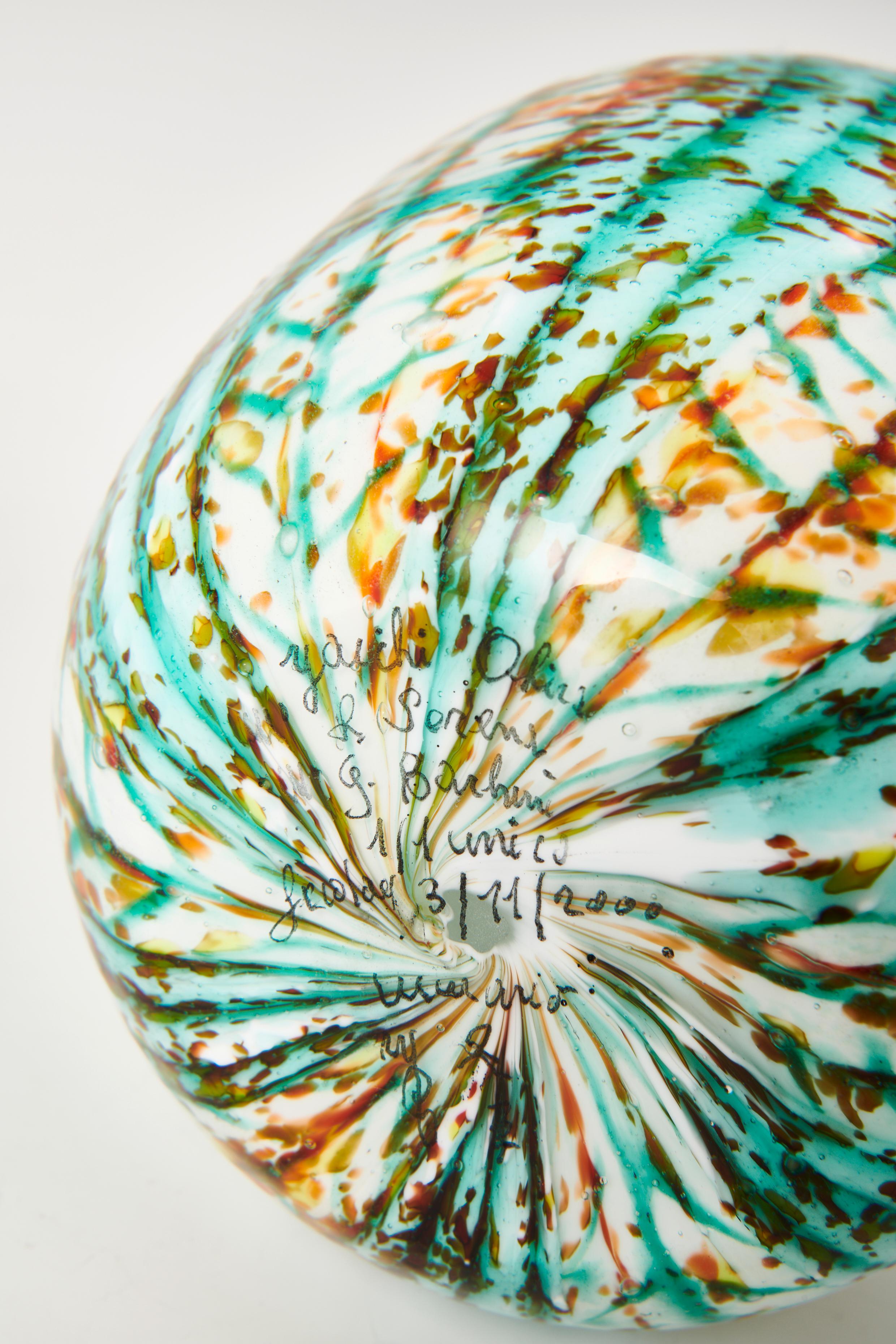 Yoichi Ohira. A unique  vase, 2000 In Excellent Condition For Sale In Zurich, CH