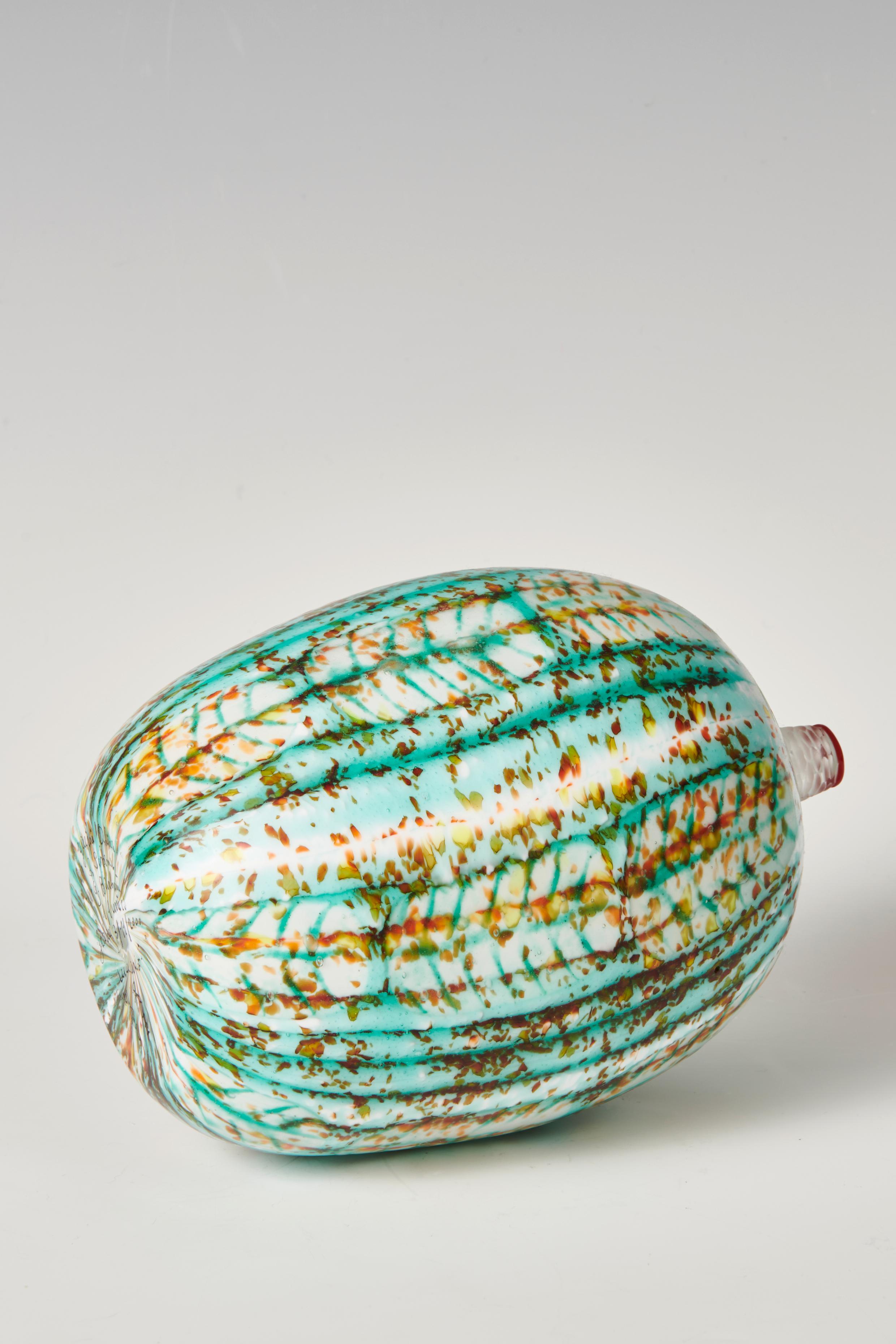 Murano Glass Yoichi Ohira. A unique  vase, 2000 For Sale