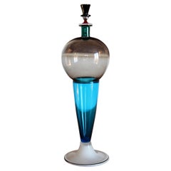 Yoichi Ohira Murano Glass Vase for Vetreria De Majo 1988