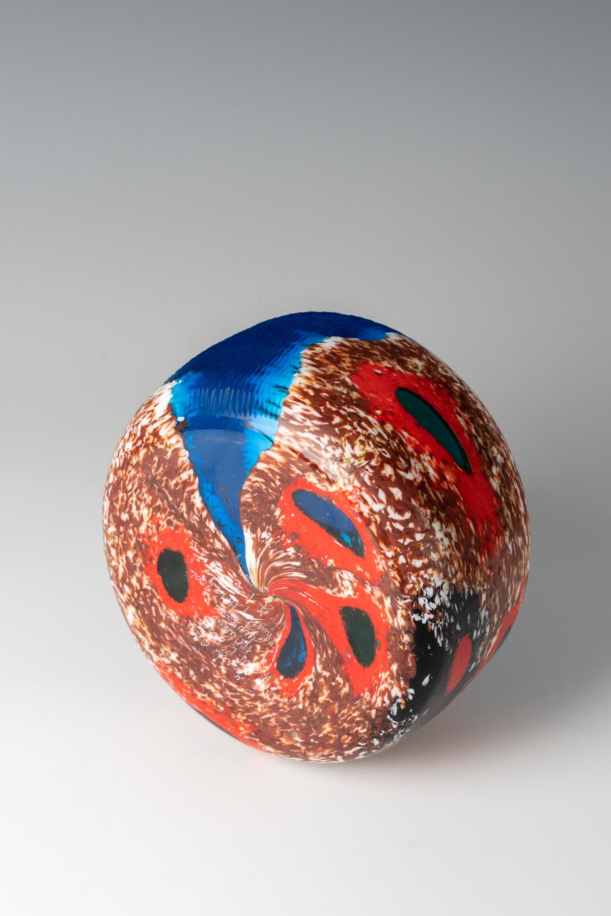 Vaso unico 'Colata di Lava' di Yoichi Ohira, 2002 In condizioni buone in vendita a Zurich, CH