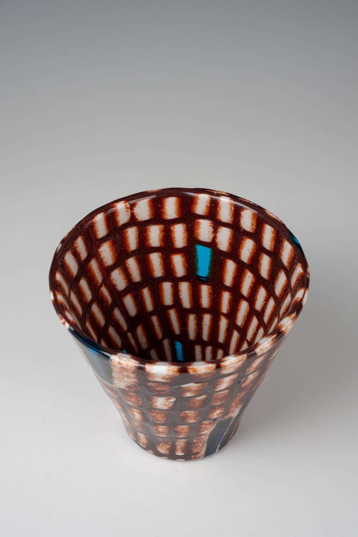 Italian Yoichi Ohira, vase from 'Laguna' series, 1999 For Sale