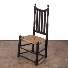 Yoke Banister Back Chair, Connecticut, 18th Century