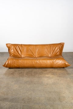 Yoko 3-Seater Sofa, Leather by Michel Ducaroy, Ligne Roset