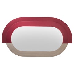 Yoko Horizontal Medium-Sized Pill Mirror by Rudi