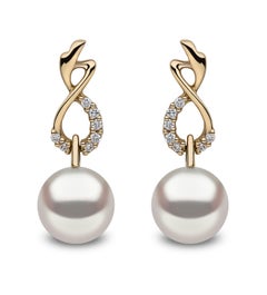 Yoko London 18ct Yellow Gold Freshwater "Infinity" Set