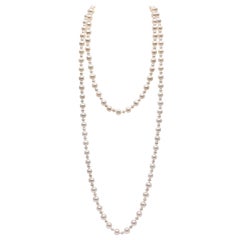 Yoko London Alternating Size Pearl Freshwater Pearl Rope Necklace