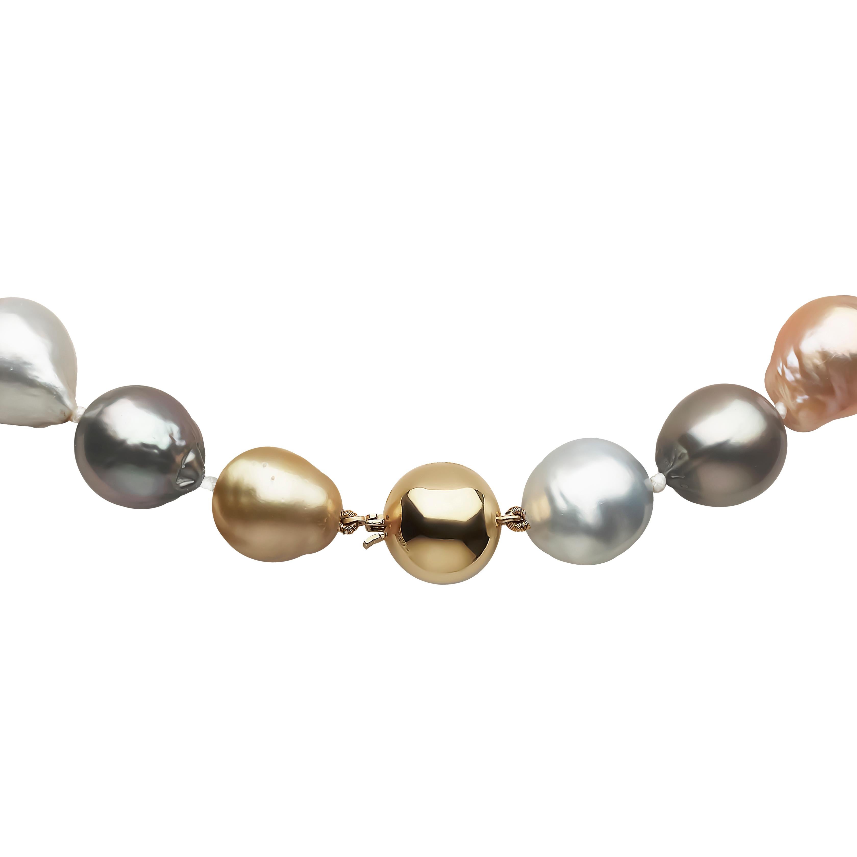 long freshwater pearl necklace