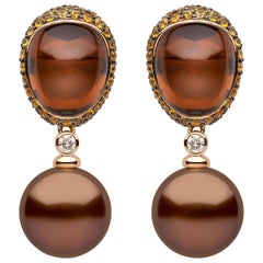 Sapphire Dangle Earrings