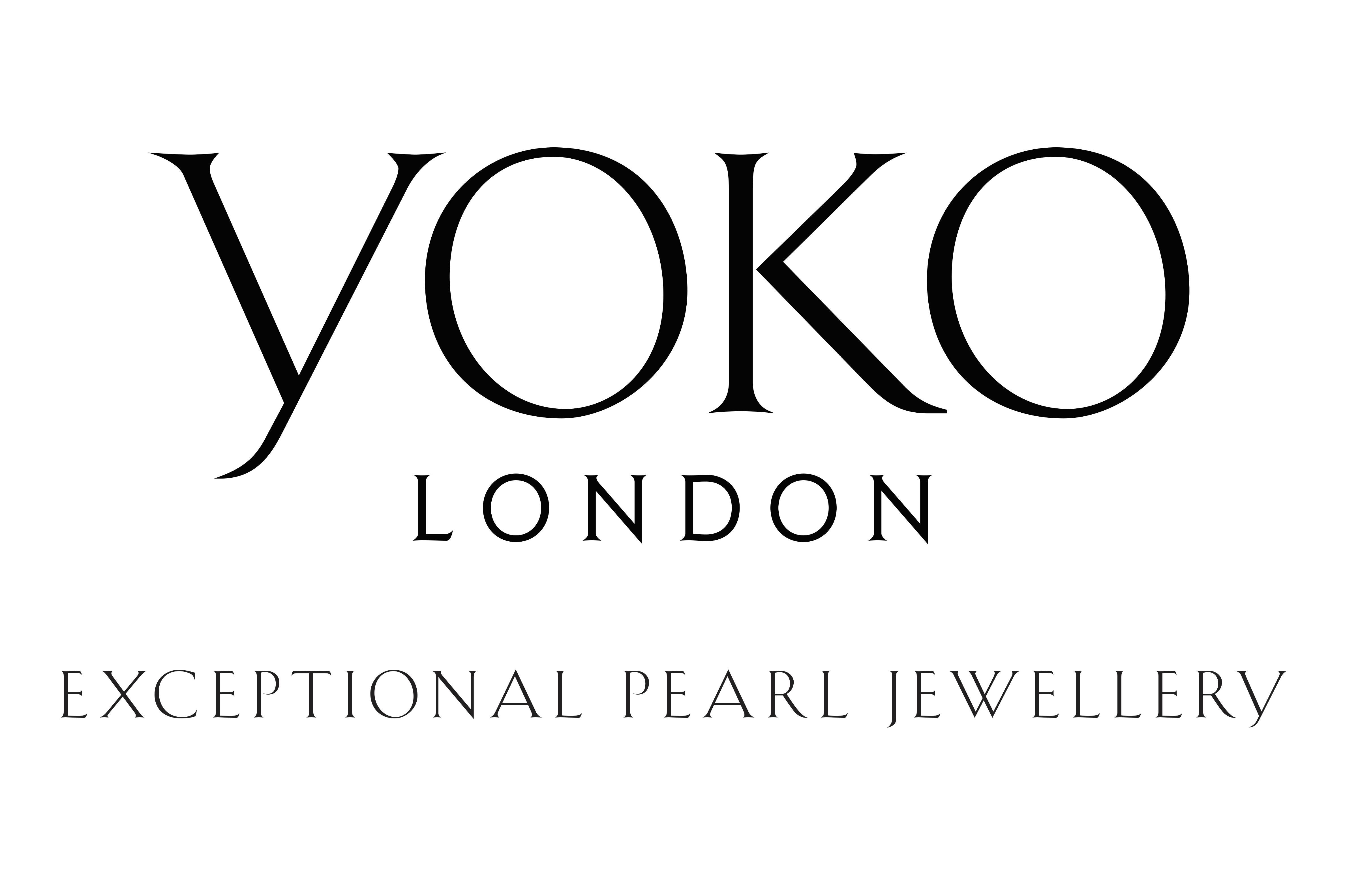 Yoko London Süßwasserperlen- und Diamant-Anhänger, gefasst in 18 Karat Gelbgold Damen im Angebot