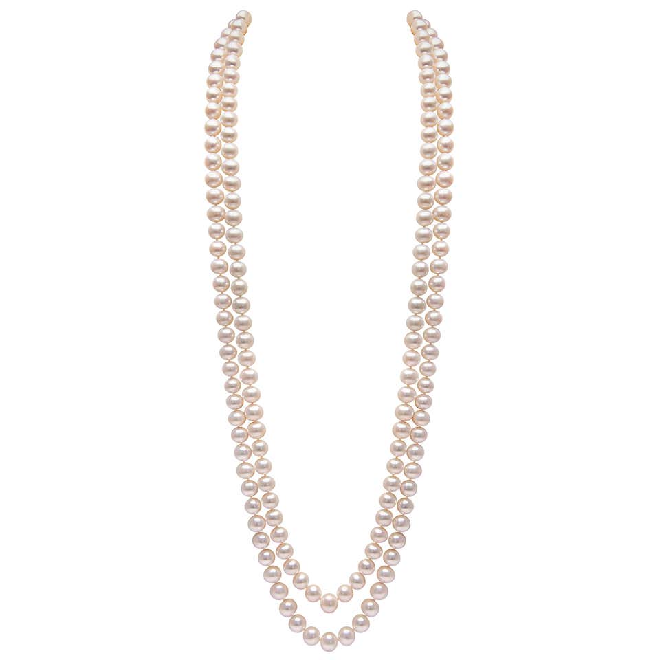 Ella Gafter Pearl Opera Length Necklace For Sale at 1stDibs | ella ...