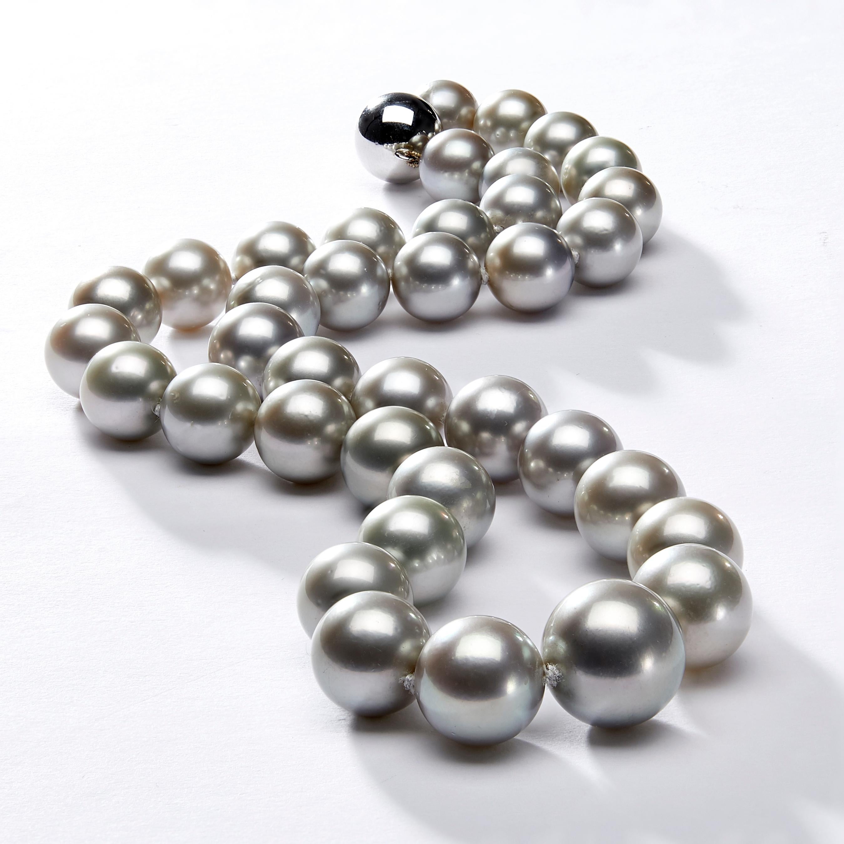 grey pearls