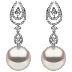 Diamond Dangle Earrings