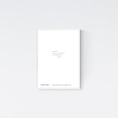 Yoko Ono Poster Shadow Piece (Put Your Shadows Together Until They Become One)