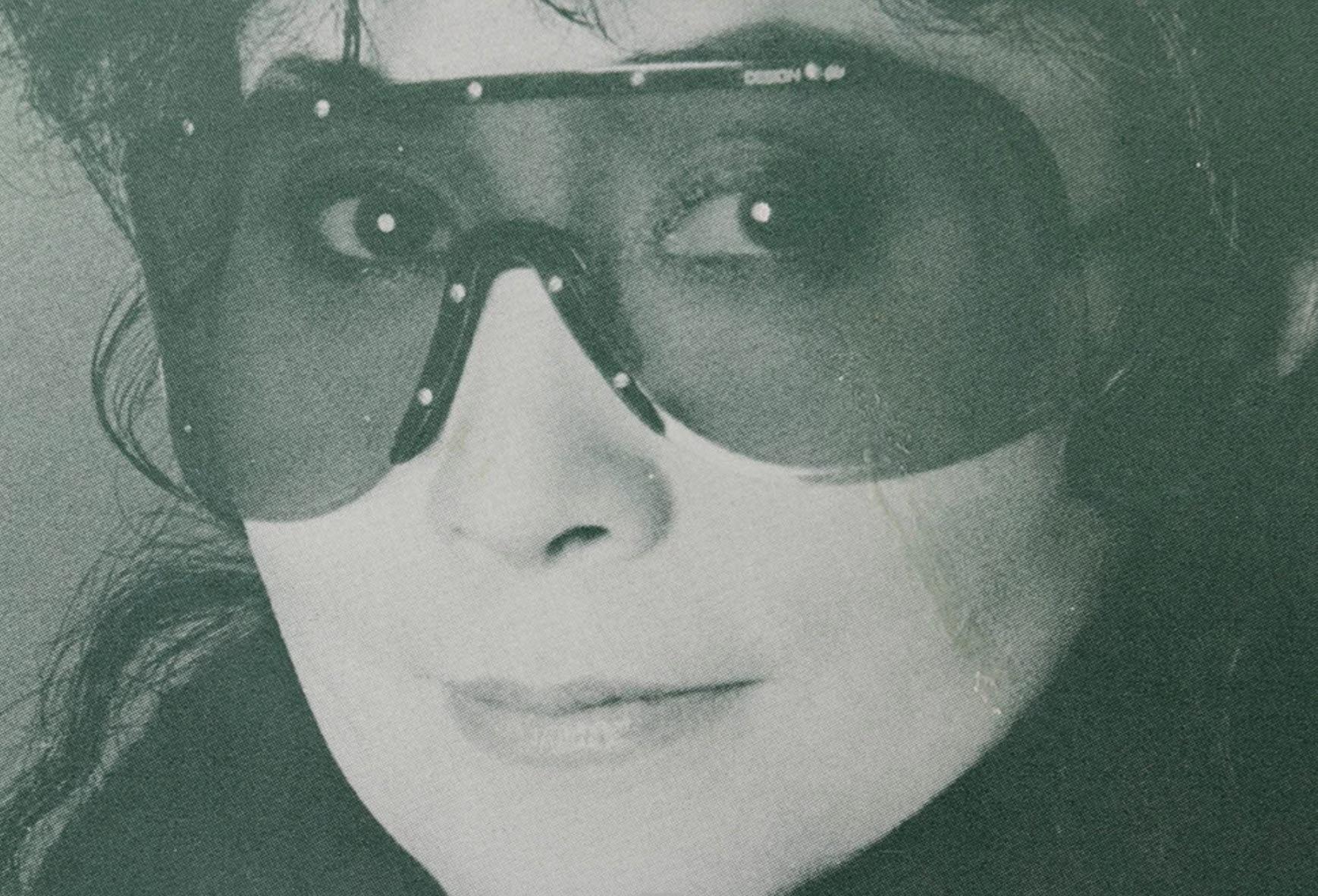 Mid-Century Modern Yoko Ono Autographed Photograph, JSA Certificate of Authentication, circa 1970 For Sale