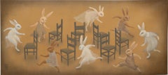Quadri di animali in tessuto