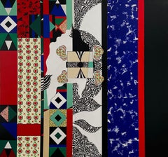 Arabesque, 117x110 cm, oil on canvas