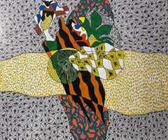 Arabesque, 125x105 cm, acrylic on canvas