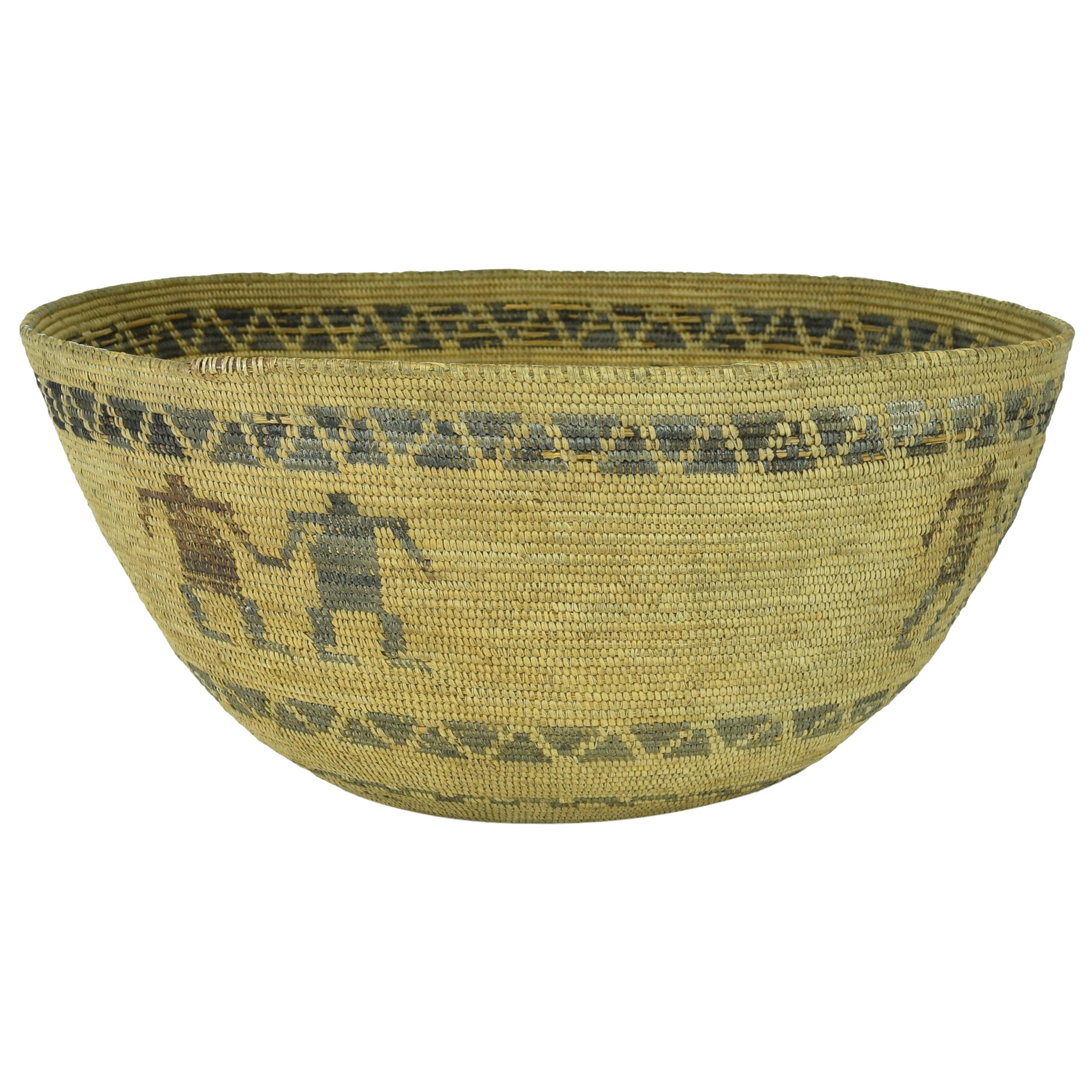 Yokut Figurative Basket For Sale at 1stDibs yokut baskets