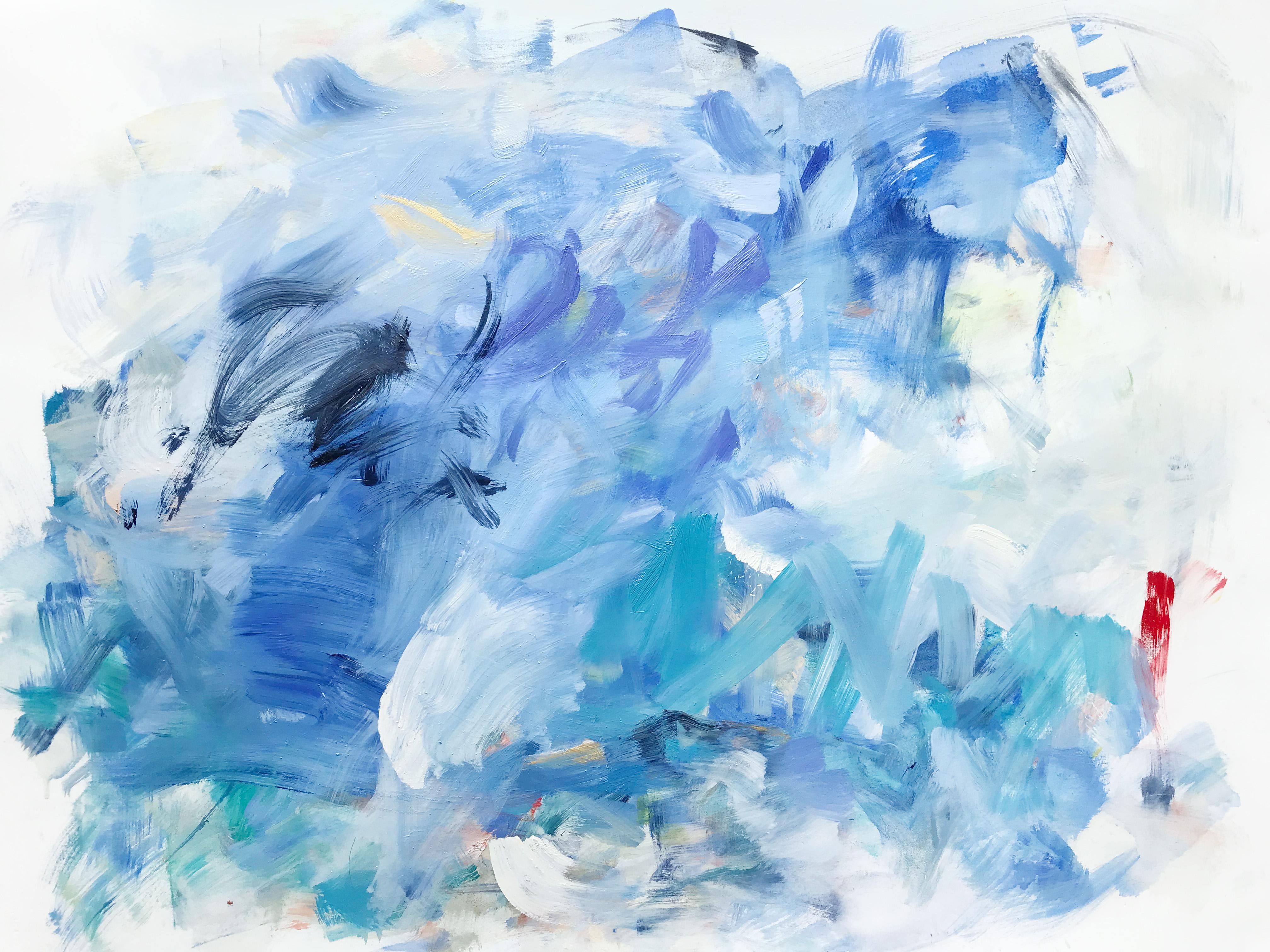 Yolanda Sanchez Abstract Painting - Sea Changes 5