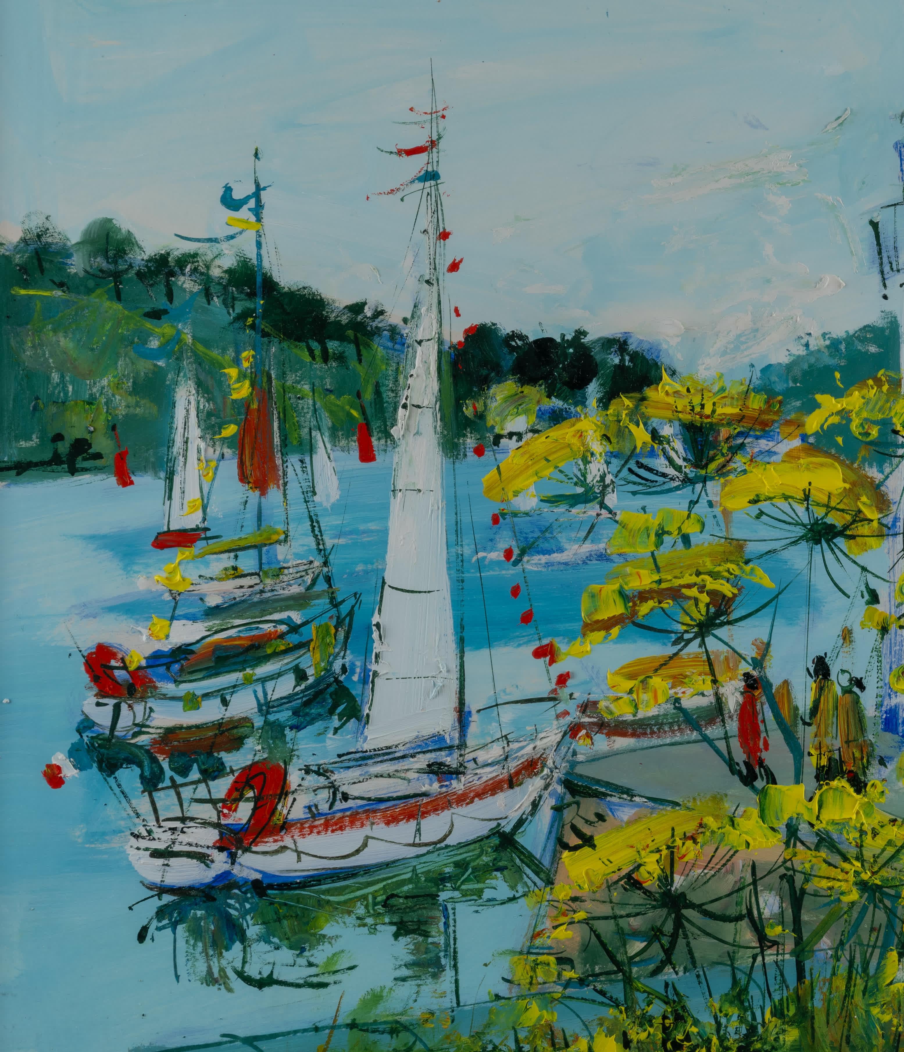 El Faro - Painting Moderno de Yolande Ardissone