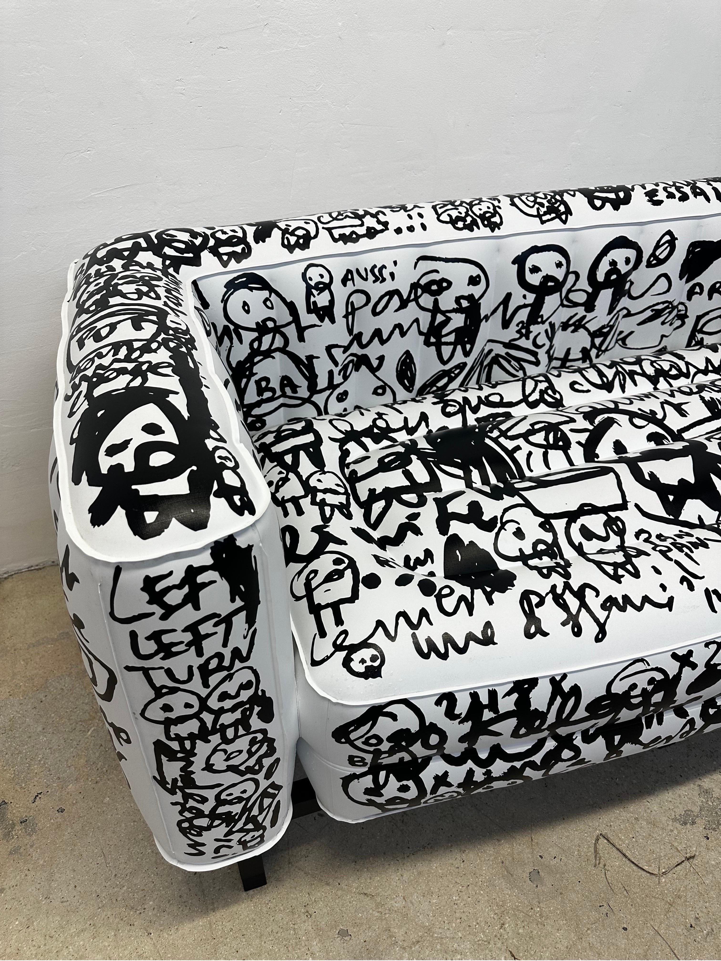 Metal Yomi Nep Limited Edition Cocktail Ruka Sofa by Mojow Design - First Ed. 18/25 For Sale
