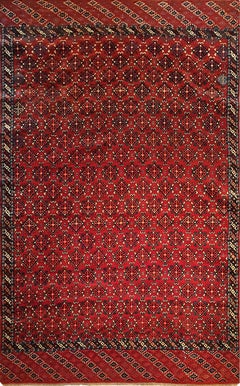 Antique Yomud Turkmene Carpet, 19th Century - N° 729