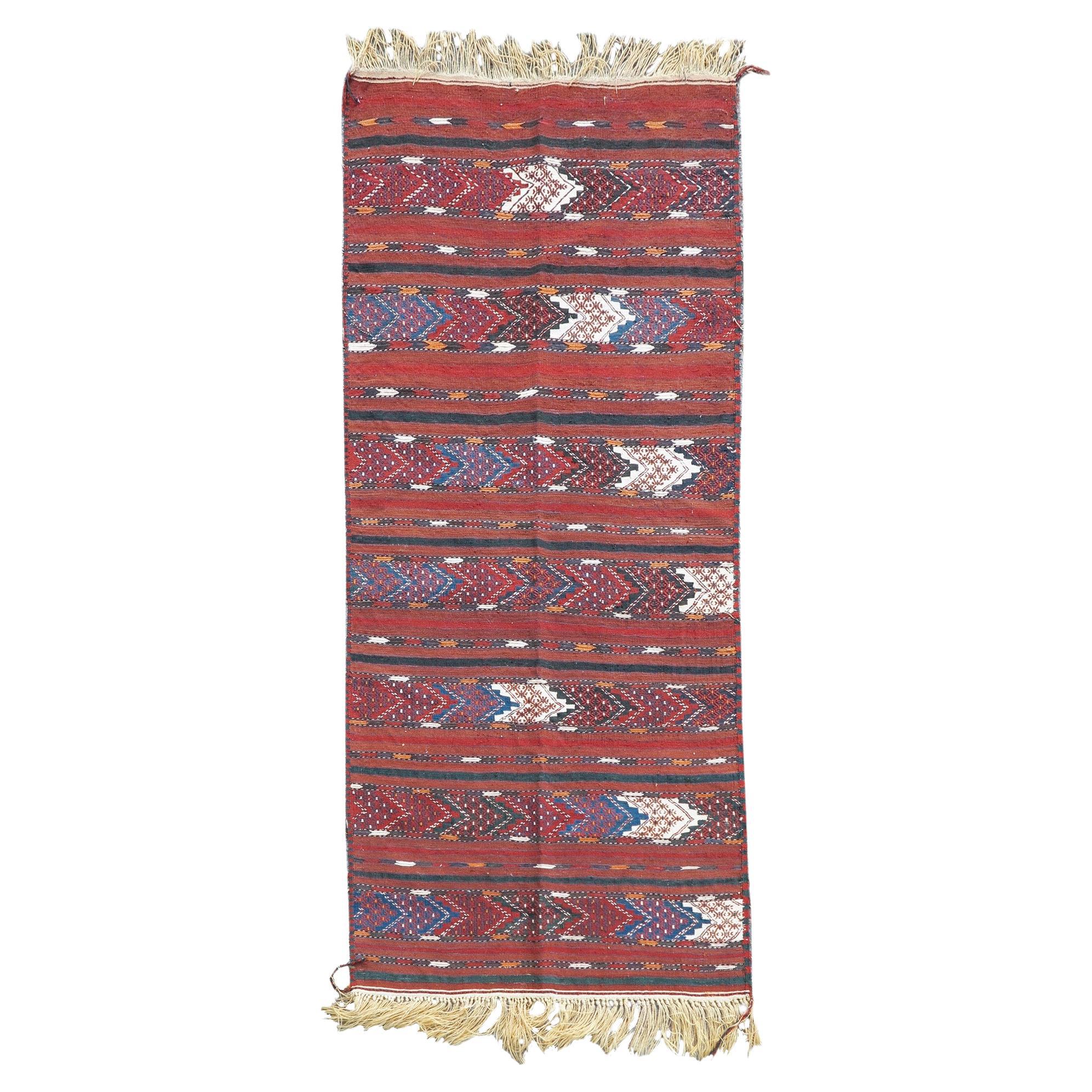 Tapis plat Yomut, début du 20e siècle en vente