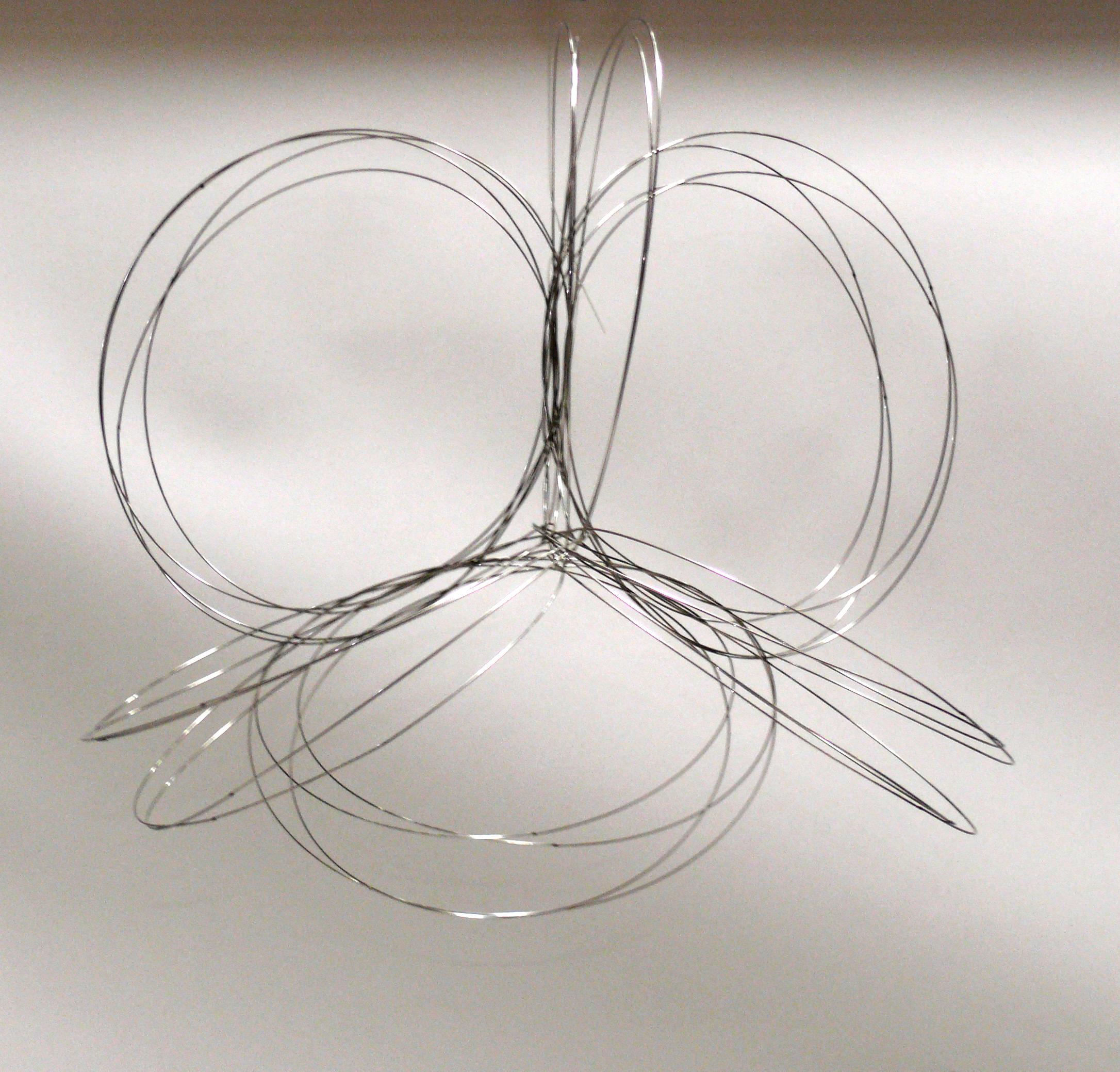 Yona Friedman Iconostases Series Wire Sculpture, French, circa 2015. 