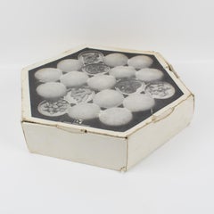 Yonel Lebovici 1970s Snack Appetizer Tray Platter