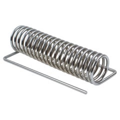 Yonel Lebovici Chrome Metal Ressort Letter Holder