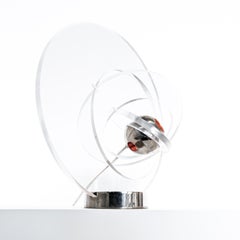 Yonel Lebovici Satellite Table Lamp, France / C.1969