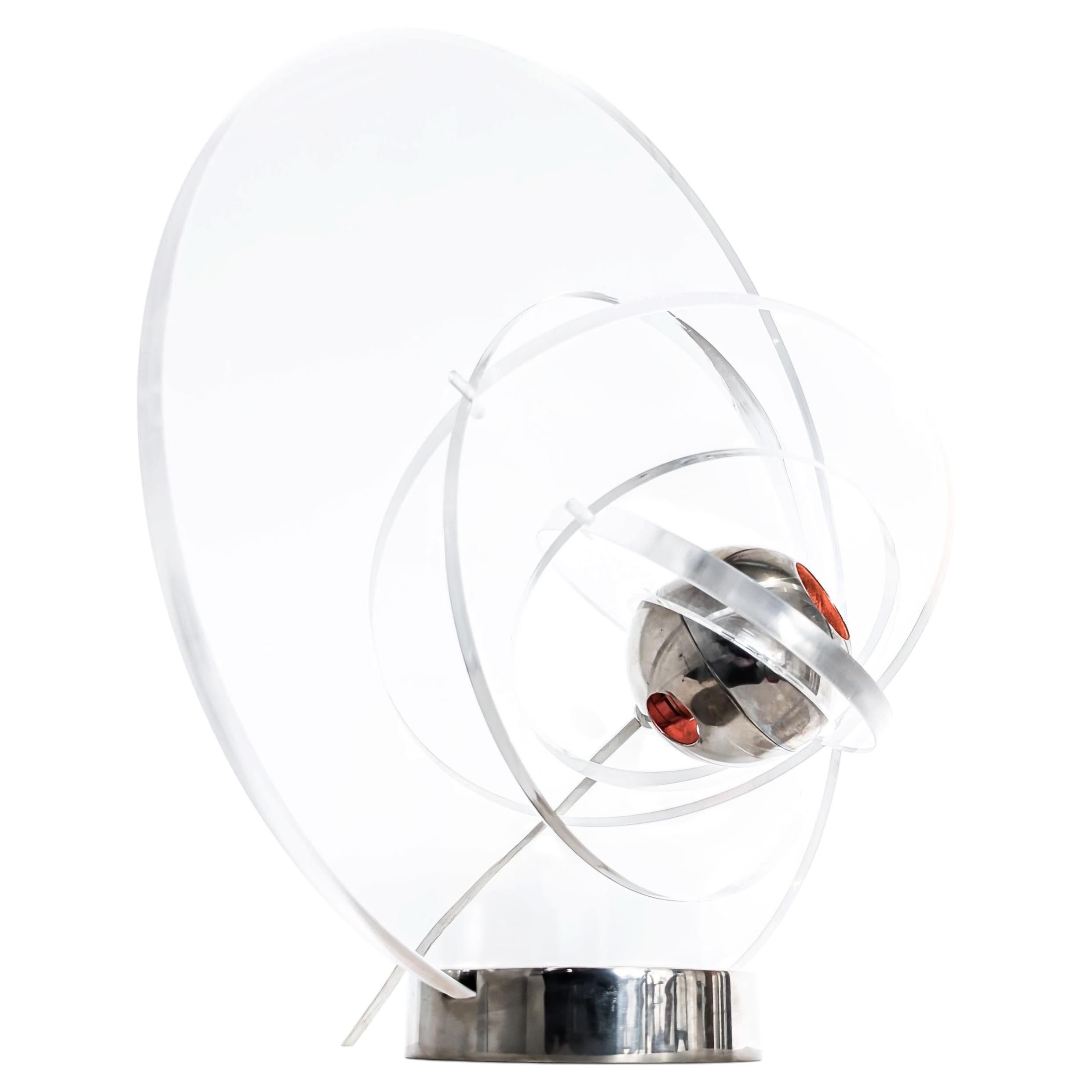 Yonel Lebovici Satellite Table Lamp, France / C.1969