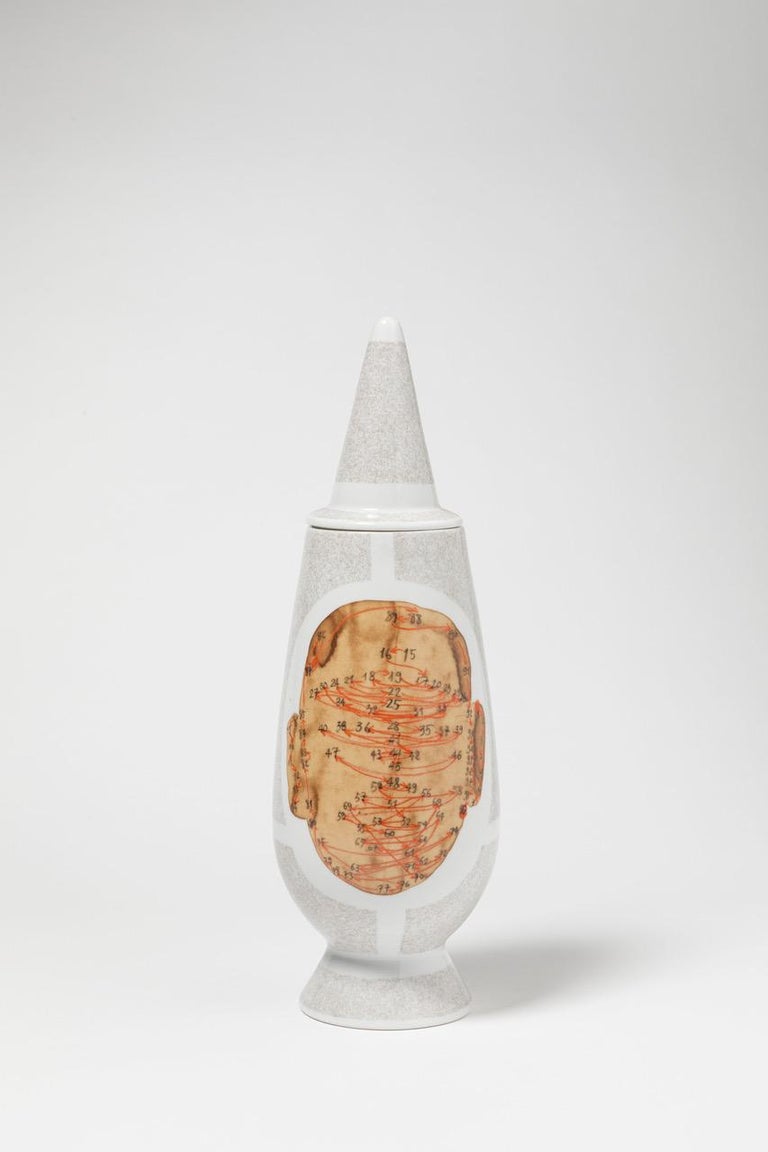 Yong Ping Huang, Vase 38 of One Hundred Authors by A. Mendini for