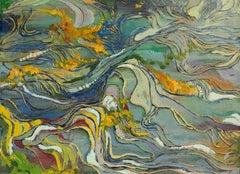 Yongchang Zhao Paisaje Pintura acrílica original "Verano"
