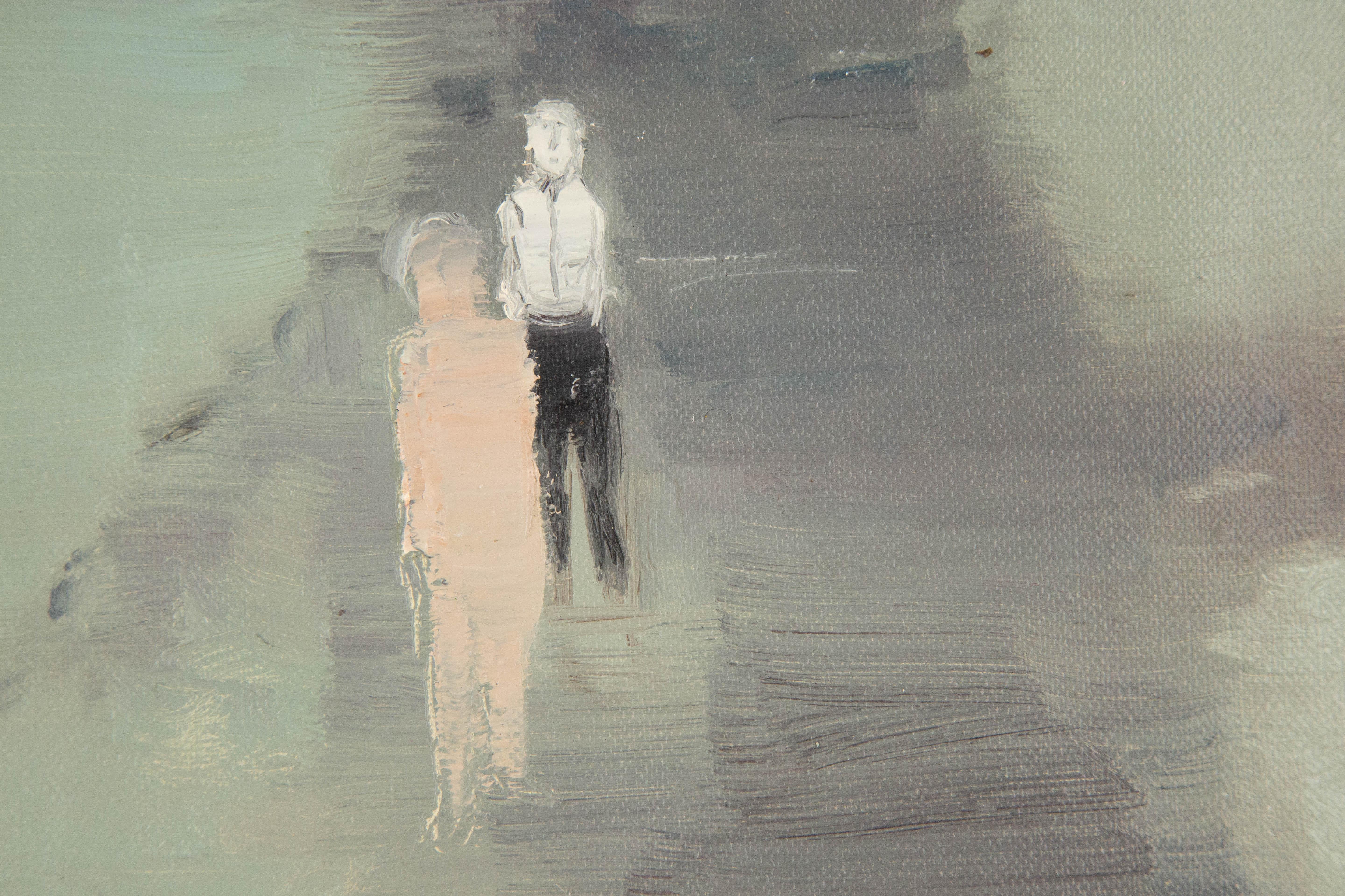 Yongchun Yao Impressionistisches Original Ölgemälde auf Leinwand „Dreamy Scenery“ von Yongchun im Angebot 5