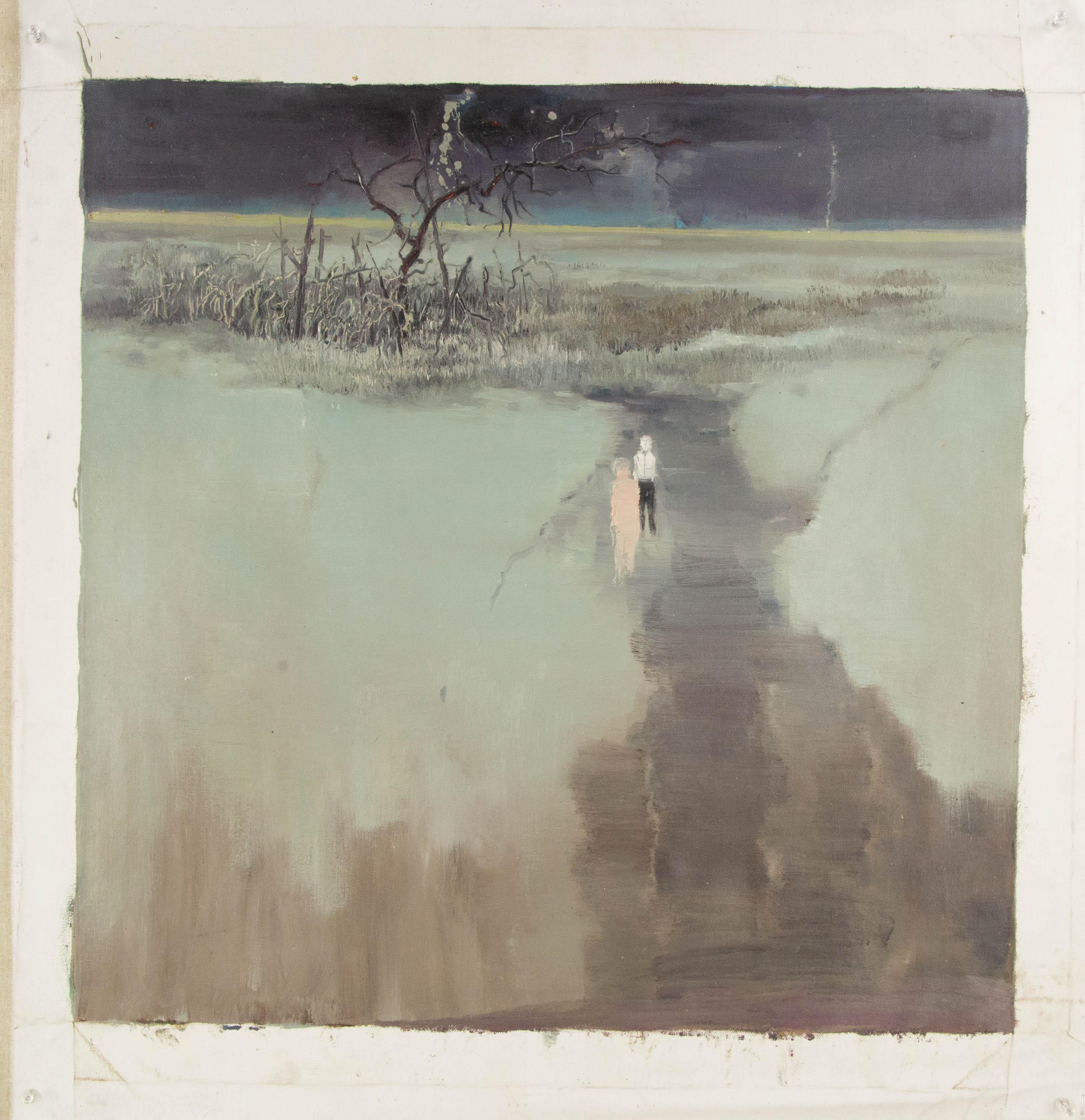 Yongchun Yao Impressionistisches Original Ölgemälde auf Leinwand „Dreamy Scenery“ von Yongchun im Angebot 7