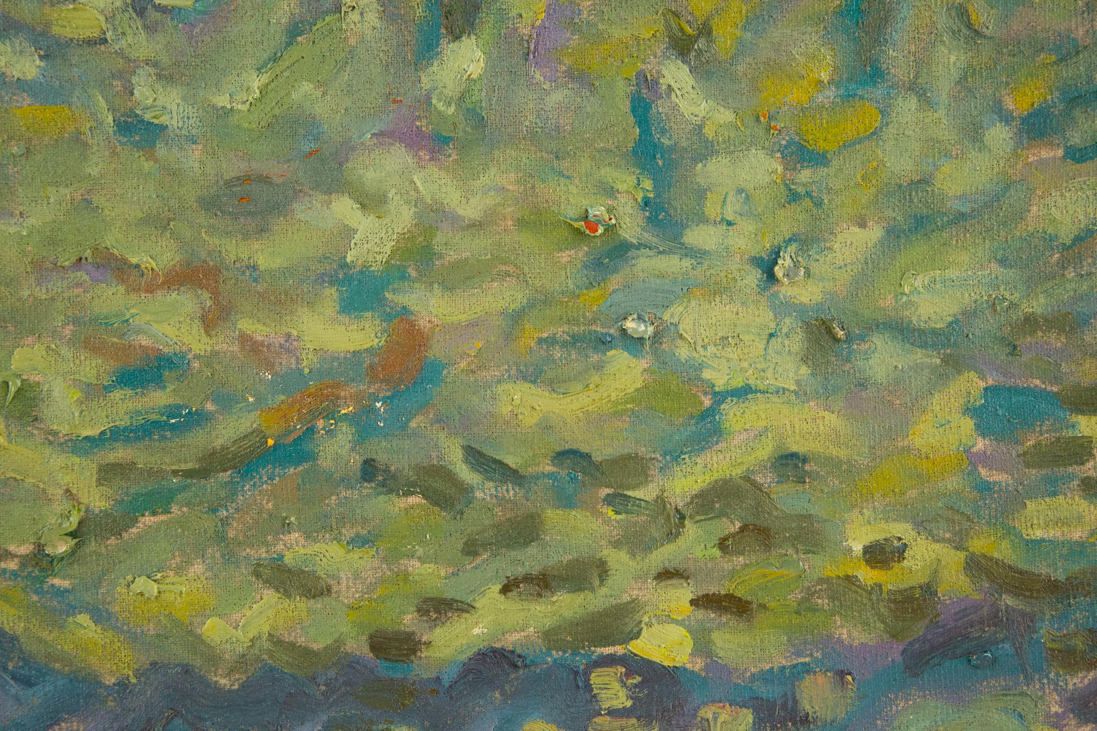 Yongqiang Yu Post-Impressionist Original Oil Painting 
