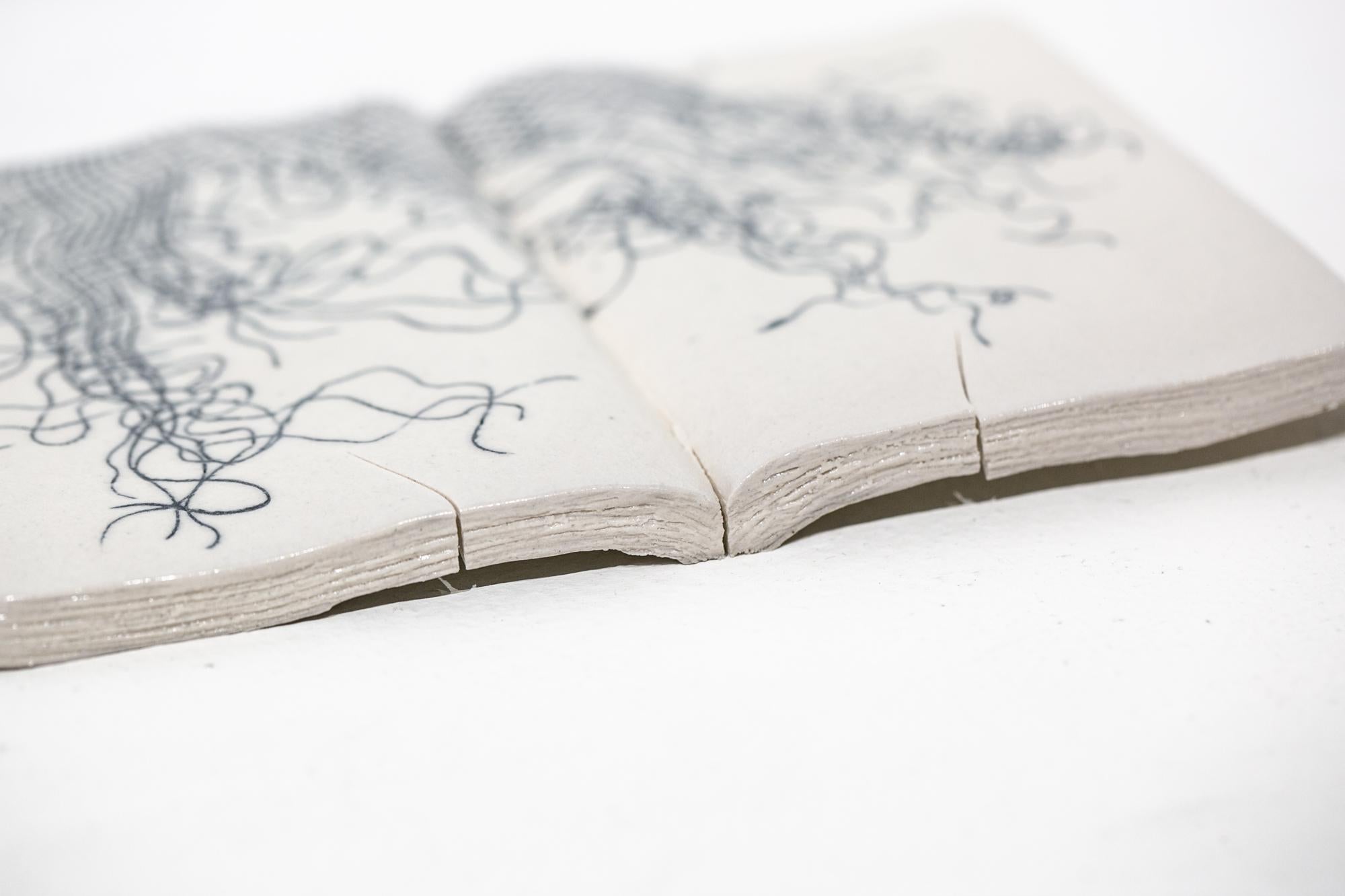 Sketchbook (small #4) - Sculpture by Yoonmi Nam