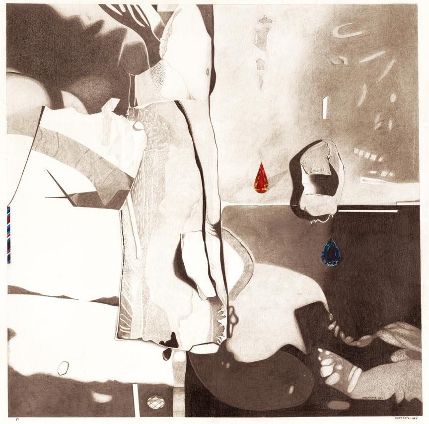 "Inner Space" (ENCADRÉ) Peinture abstraite 36 x 36" inch par Yoram Katz

Moyen d'expression : Crayon sur papier
Taille encadrée : 39 x 39 pouces
Signé par l'artiste.

SUR L'ARTISTE :
Née en Isra�ël.
Diplômé de l'Académie d'art Bazelel à