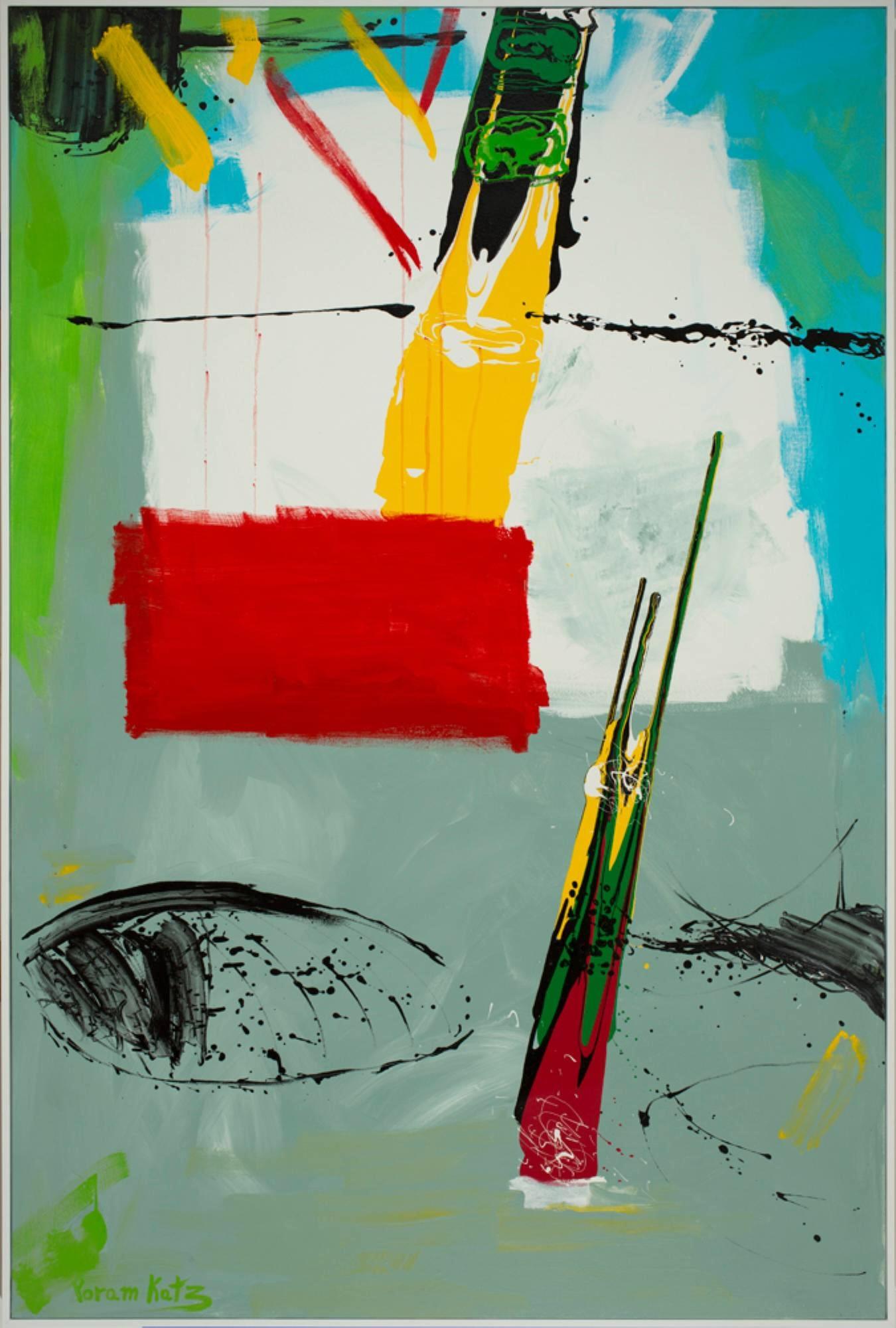 Abstraktes Gemälde „Surprise“ (FRAMED) 72 x 48 Zoll von Yoram Katz

Medium: Acryl und Emaille auf Leinwand
Größe gerahmt: 73 x 49 Zoll 


ÜBER DEN KÜNSTLER:
Geboren in Israel.
Abschluss an der Bazelel-Kunstakademie in Jerusalem.
Wohnt in Los