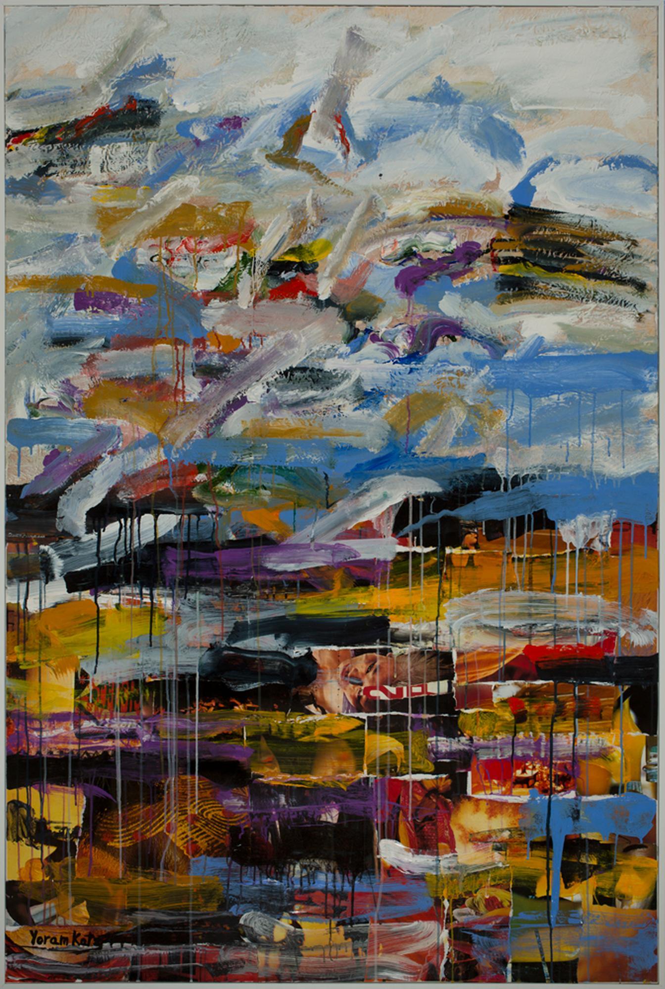 "Frau unter Schichten von Farbe" (gerahmt) abstrakte Malerei 72x48 von Yoram Katz

Medium: Magazins' Pics, Acryl & Emaille auf Leinwand
Größe gerahmt: 73 x 49 Zoll 


ÜBER DEN KÜNSTLER:
Geboren in Israel.
Abschluss an der Bazelel-Kunstakademie in