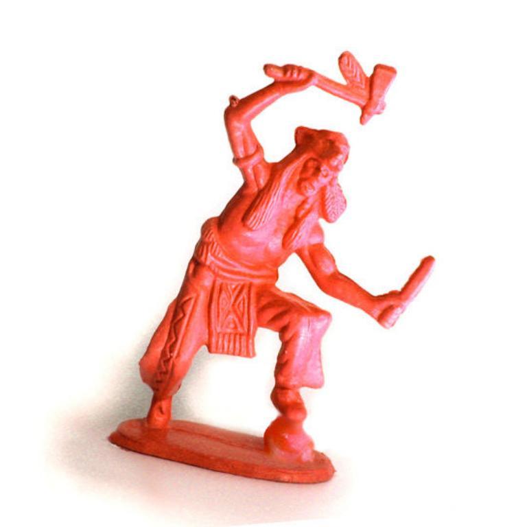Red Indian #3 (Tomahawk) by Yoram Wolberger, 2008