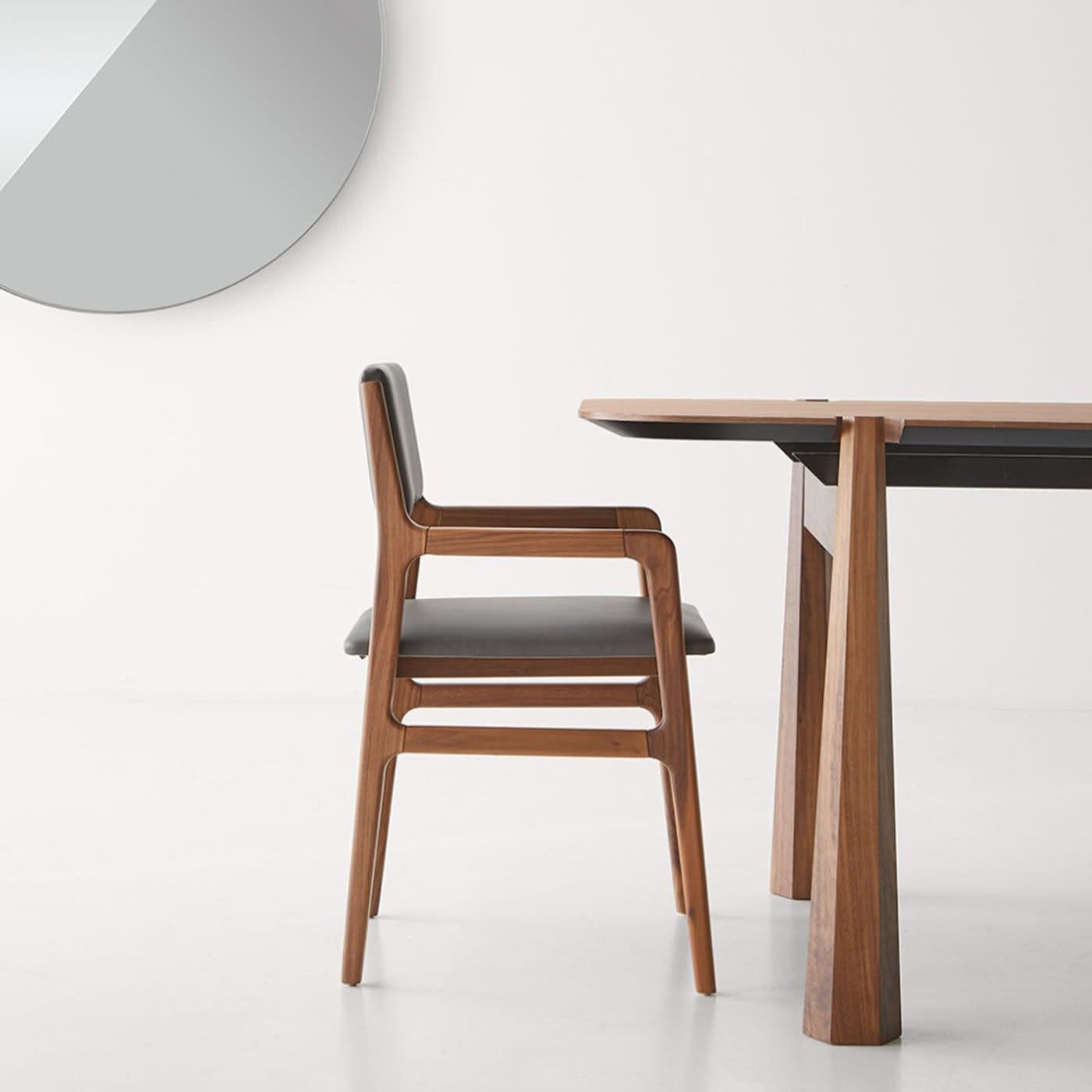 Italian York Canaletto Wood Table by Modesign For Sale