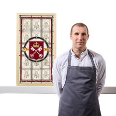 ‘York’ Reclaimed Stained Glass Window
