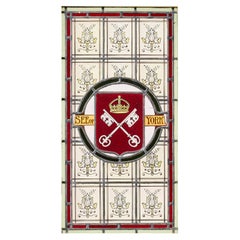 ‘York’ Reclaimed Stained Glass Window